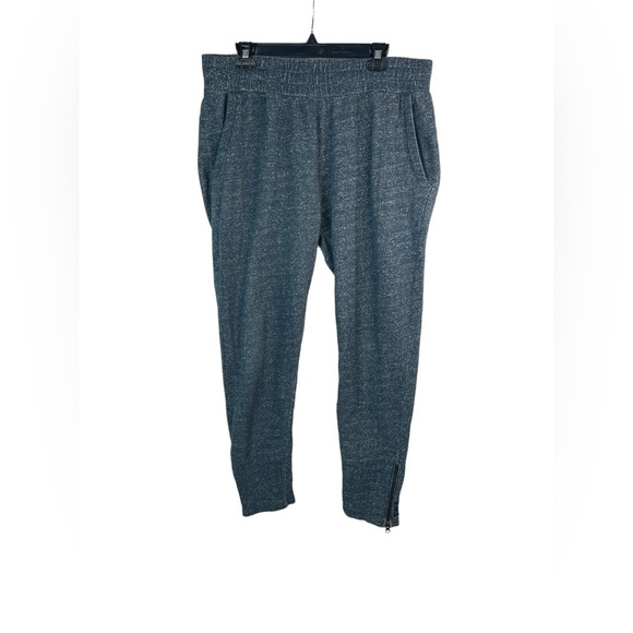 Pact Other - Pact mens organic cotton Heathered blue jogger with zipper ankle size XL